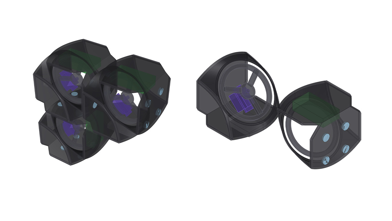 Modules with motors inside